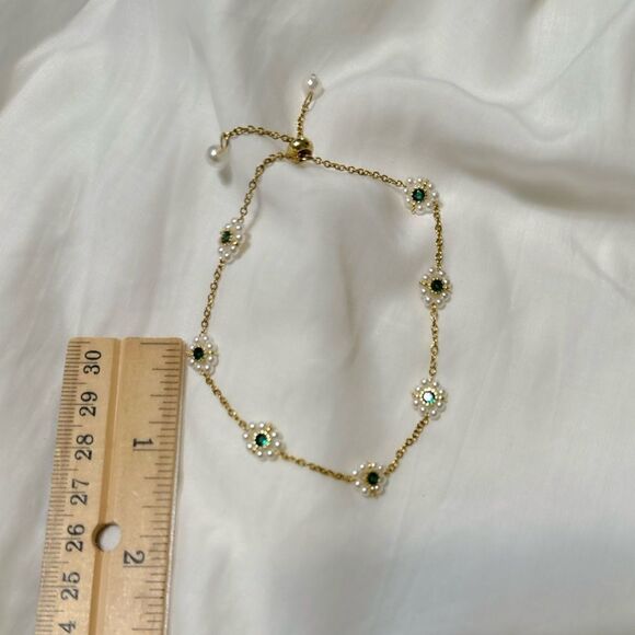 Boho flower bracelet M590 - Picture 5 of 5